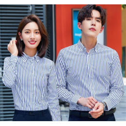 Customized long-sleeved striped men's and women's shirts Customized black and white striped black striped blue striped shirts Fashion trend striped shirts Interview Insurance manager Cotton 77.3% Nylon 19.4% Spandex 3.3% MIZIQI898 SKR054 Customized long-sleeved striped men's and women's shirts Customized black and white striped black striped blue striped shirts Fashion trend striped shirts Interview Insurance manager Cotton 77.3% Nylon 19.4% Spandex 3.3% MIZIQI898 SKR054